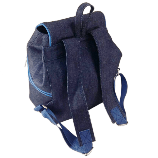 джинсовий рюкзак з вишивкою