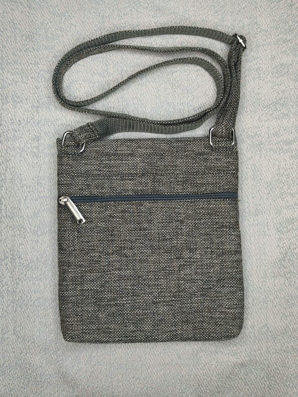 23015 Міні сумка 4 кишені (коричнева)