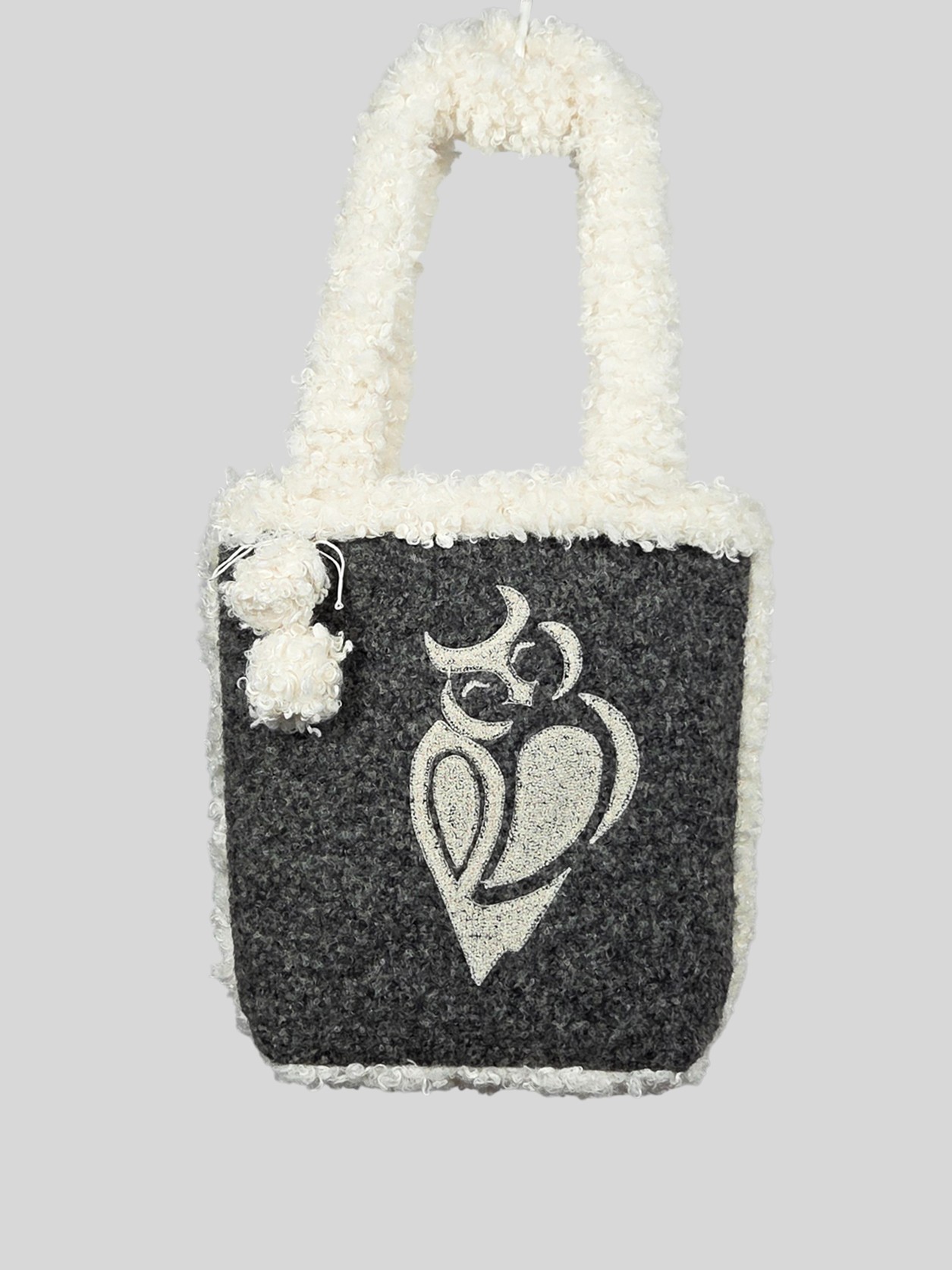 Хутряна сумка-шопер "Сова"