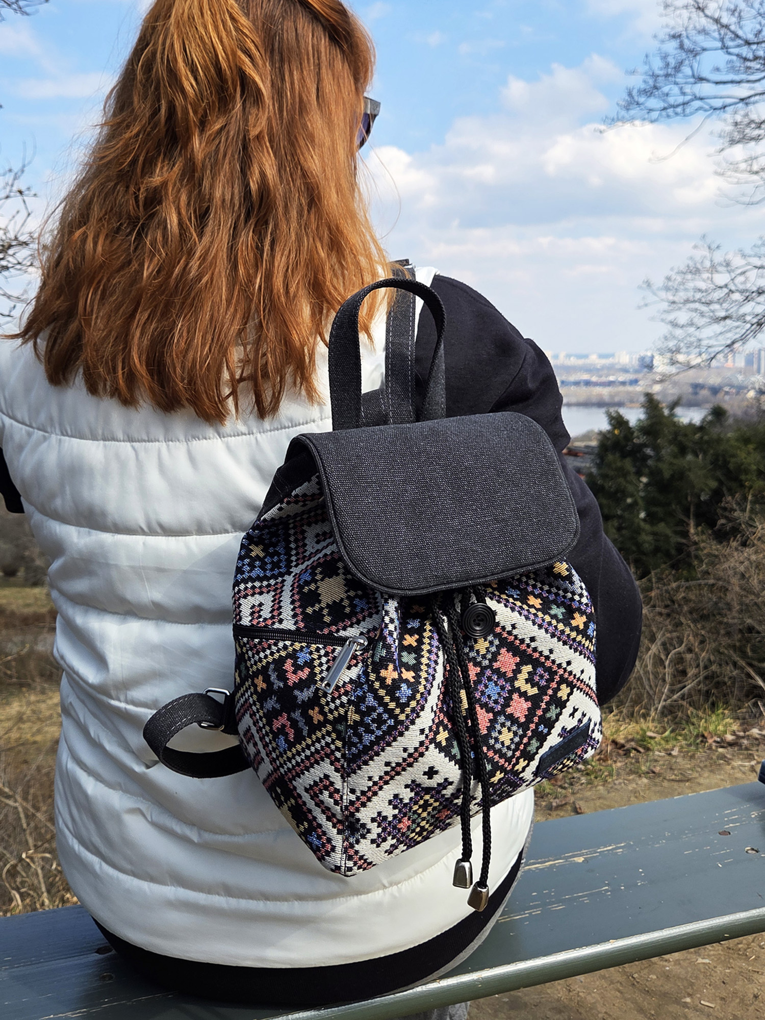 Гобеленовий рюкзак "Міське Етно" (18930)